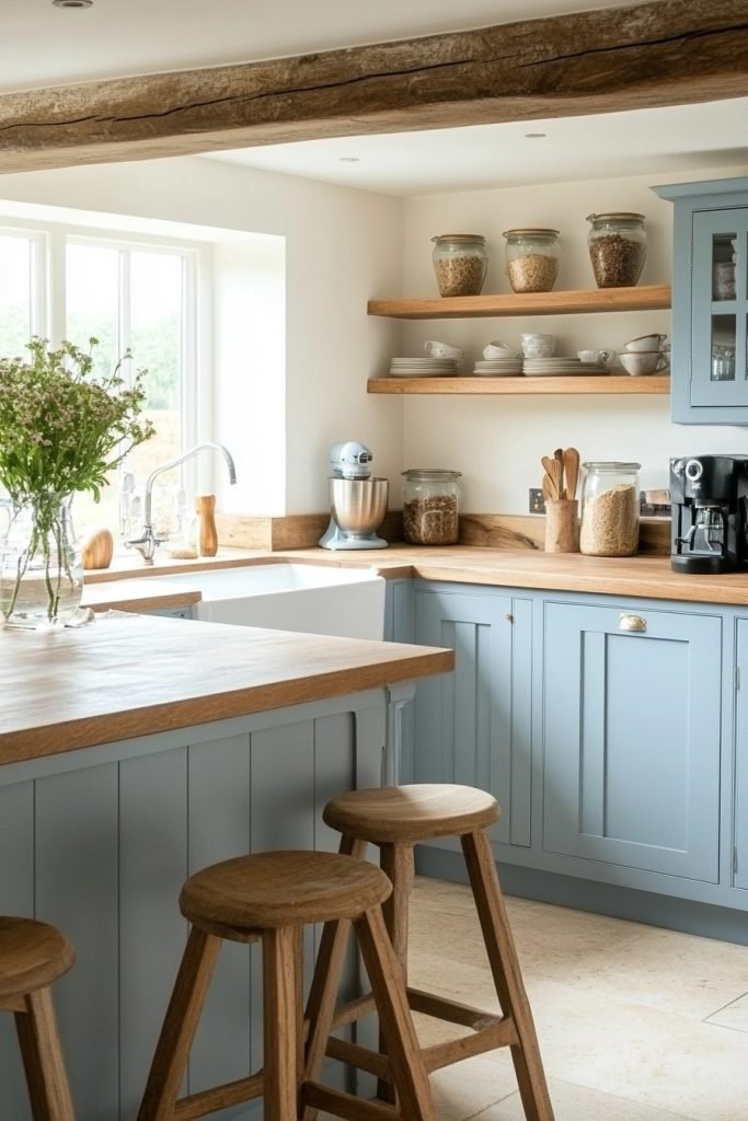Sleek Country Kitchen