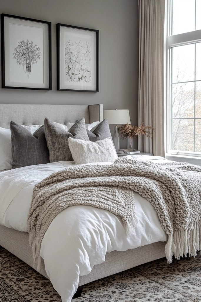 Sleek Gray Boho Escape