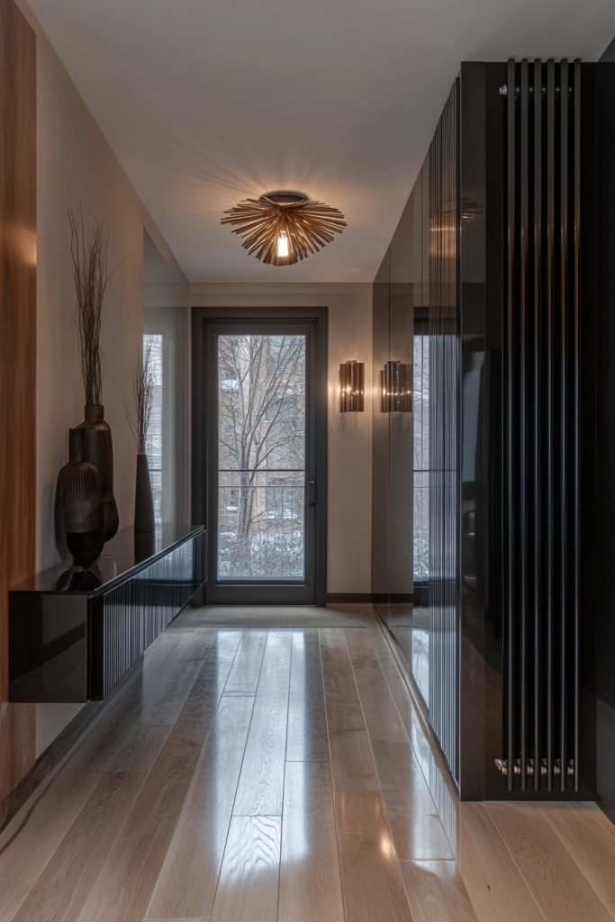 Sleek Modern Vestibule