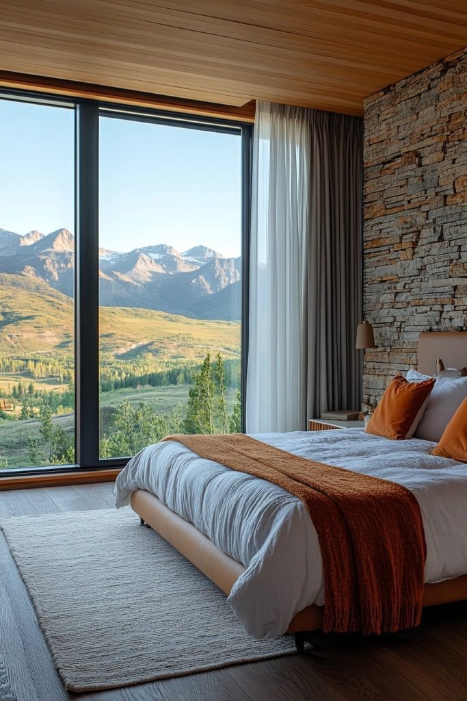 Sleek Mountain Cabin Retreat