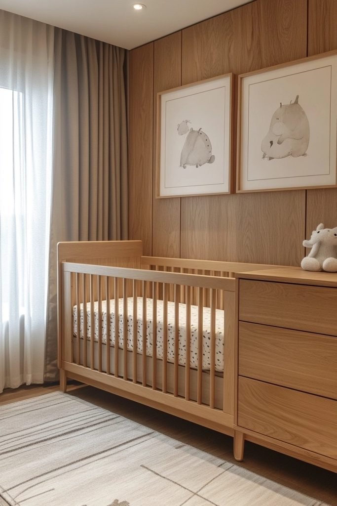 Sleek Space-Saving Nursery