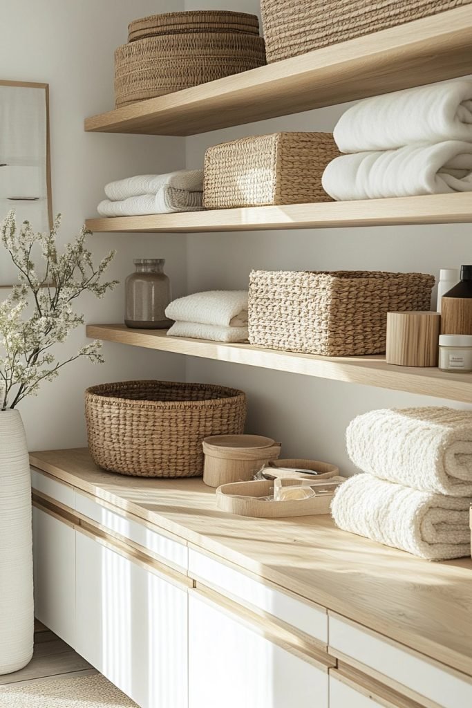 Soft Scandinavian Storage Room