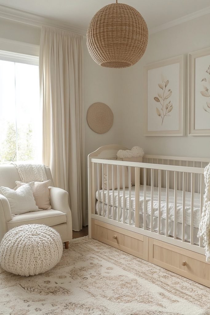 Soft and Subtle Baby Room