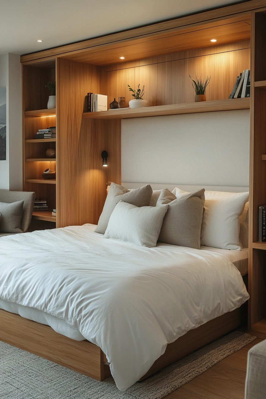 View of 29 Tiny Apartment Minimalist Ideas For Smart And Space-Saving Solutions ...