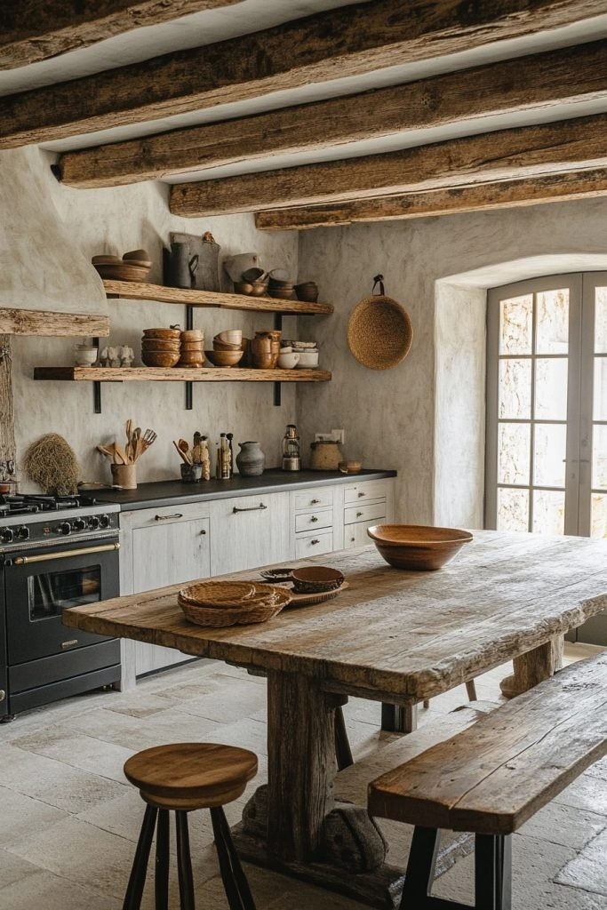 Subtle Rustic Kitchen