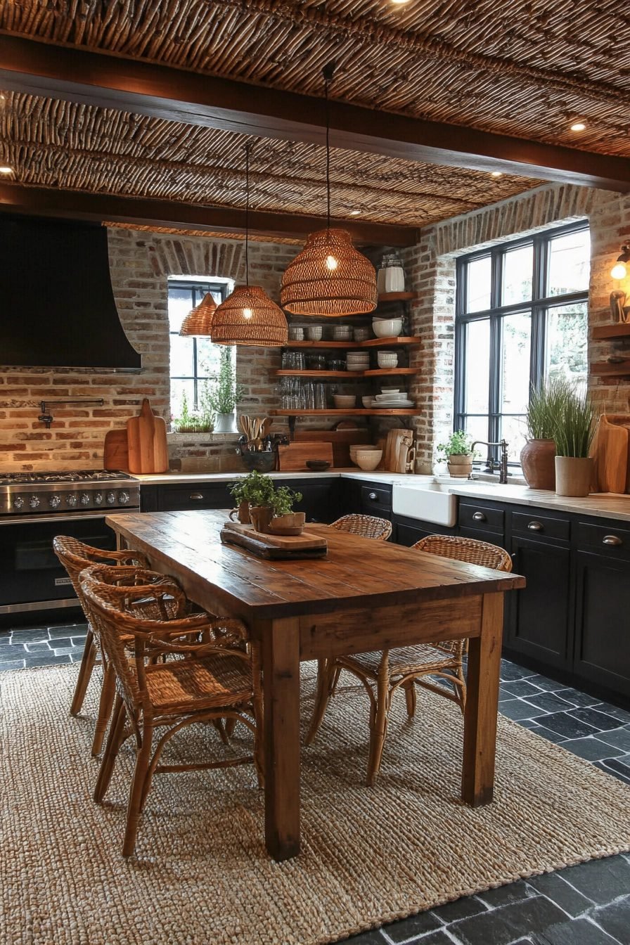 29 Modern Boho Kitchen Ideas To Bring Color And Texture Into Your Space ...