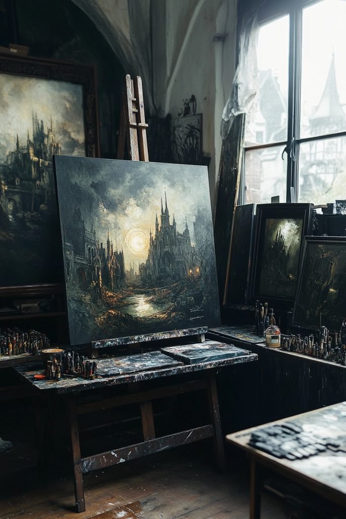 The Darker Side of the Canvas