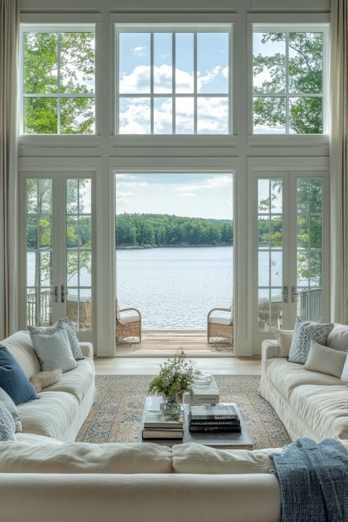 Tranquil Lakeview Interiors
