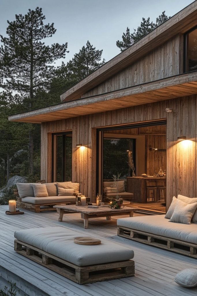 Tranquil Scandinavian Terrace