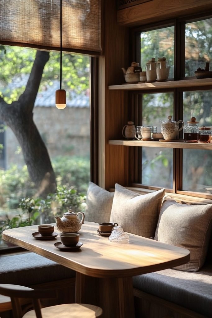 Tranquil Tea Time Nook