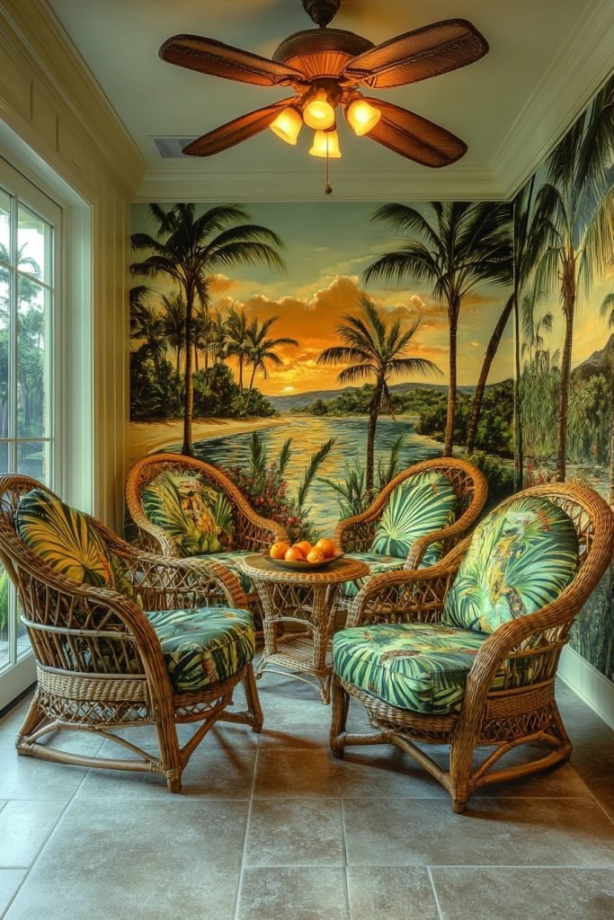 Tropical Morning Oasis