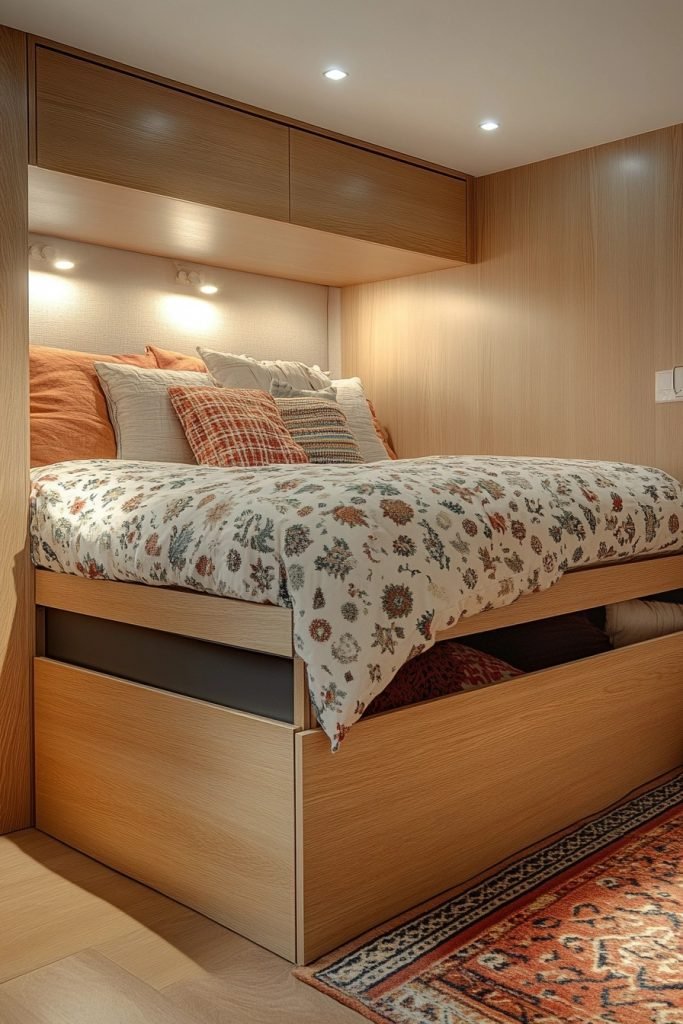 Under-Bed Hidden Wardrobe