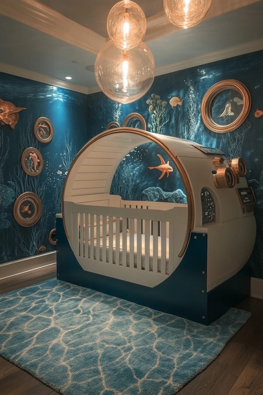 29 Ocean Nursery Ideas To Bring Underwater Magic To Your Baby’s Space ...