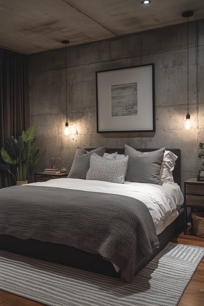 Urban Gray Boho Sanctuary