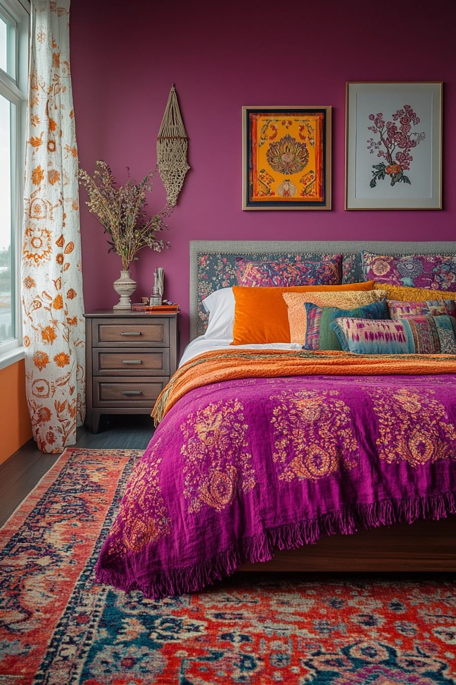 29 Eclectic Boho Bedroom Ideas For A Vibrant And Personalized Space ...