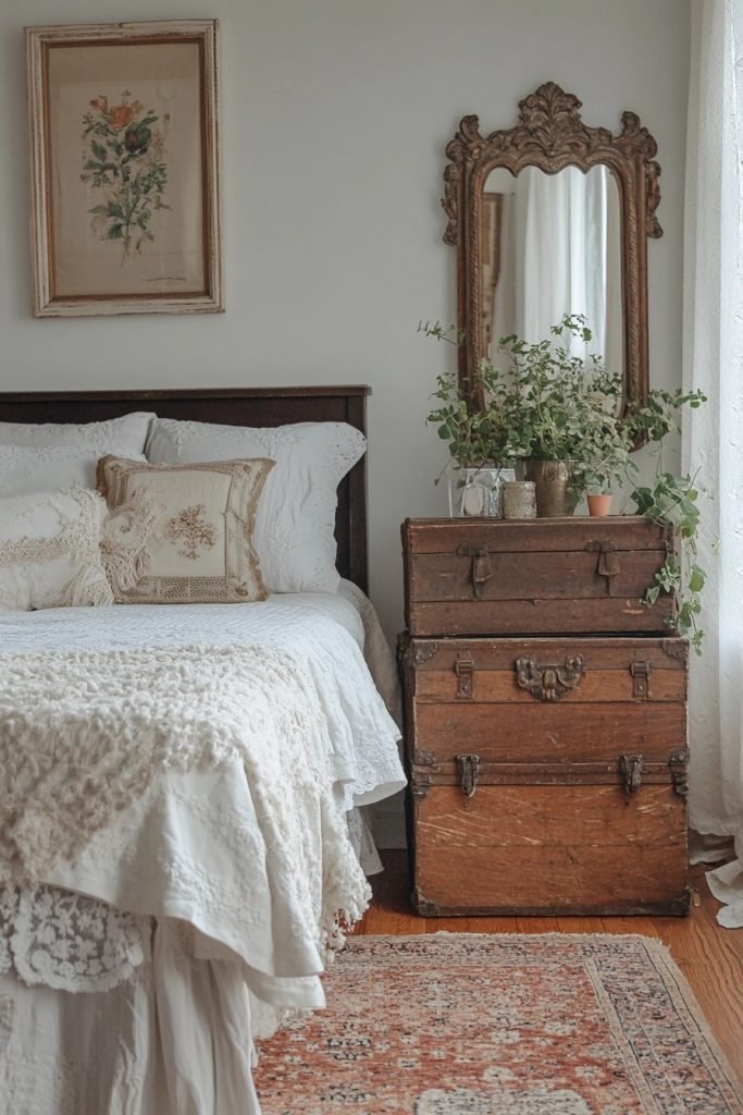 Vintage Meets Modern Boho Space
