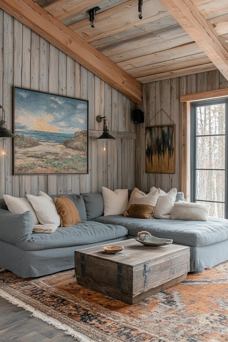 29 Small Cabin Interior Modern Ideas For A Fresh Take On Cabin Living ...