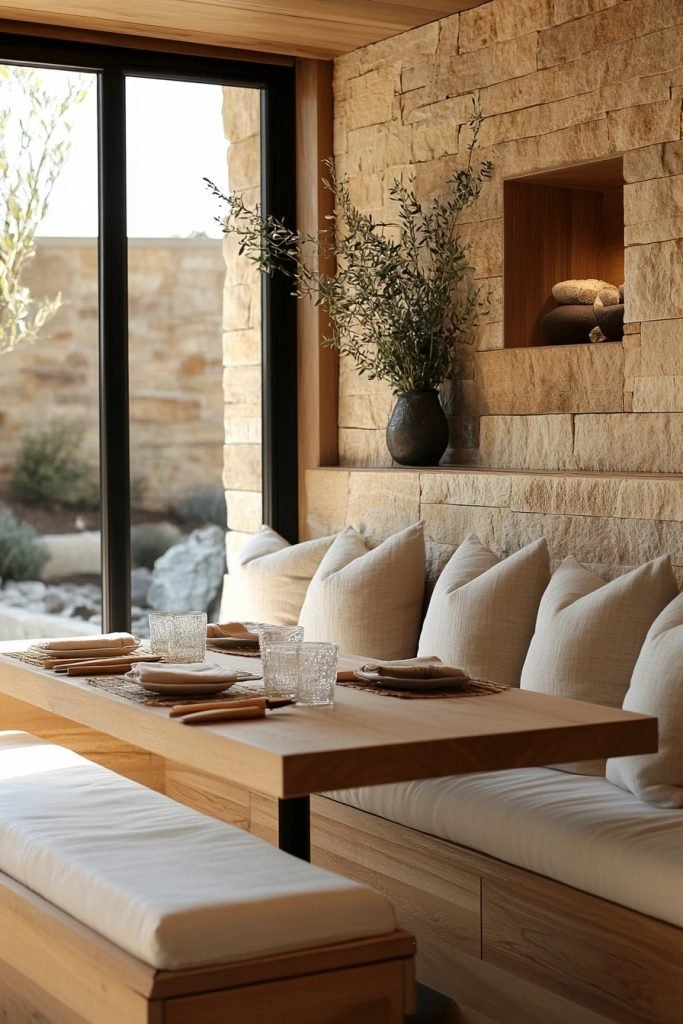 Zen-Inspired Breakfast Space