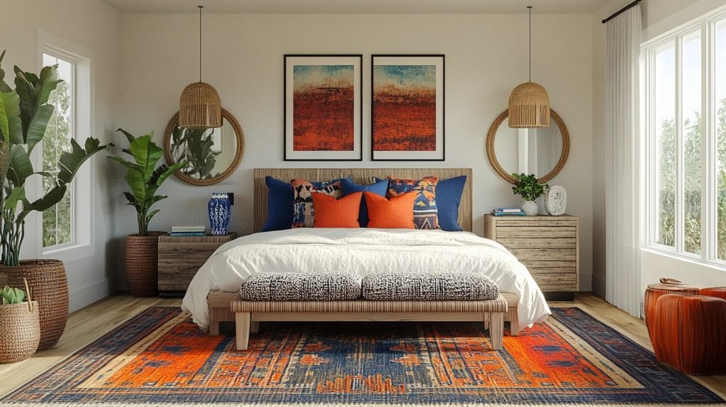 eclectic boho bedroom ideas