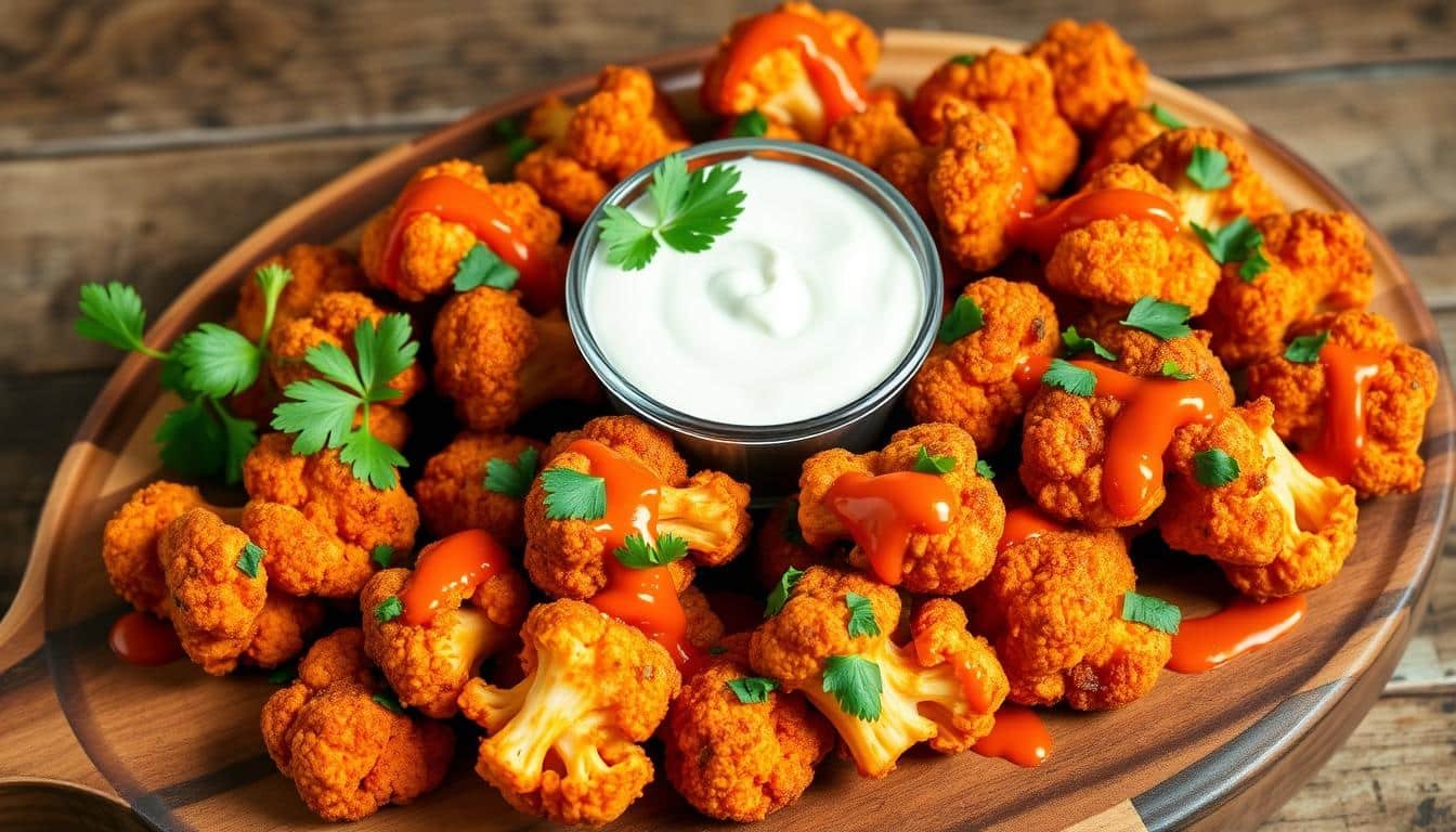 Crispy Air Fryer Buffalo Cauliflower Recipe