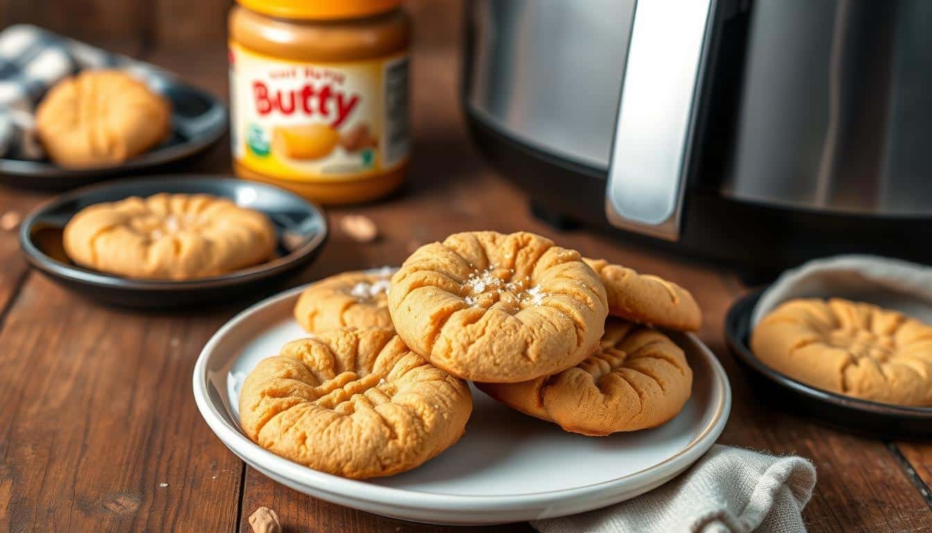 Delicious Air Fryer Peanut Butter Cookies Recipe