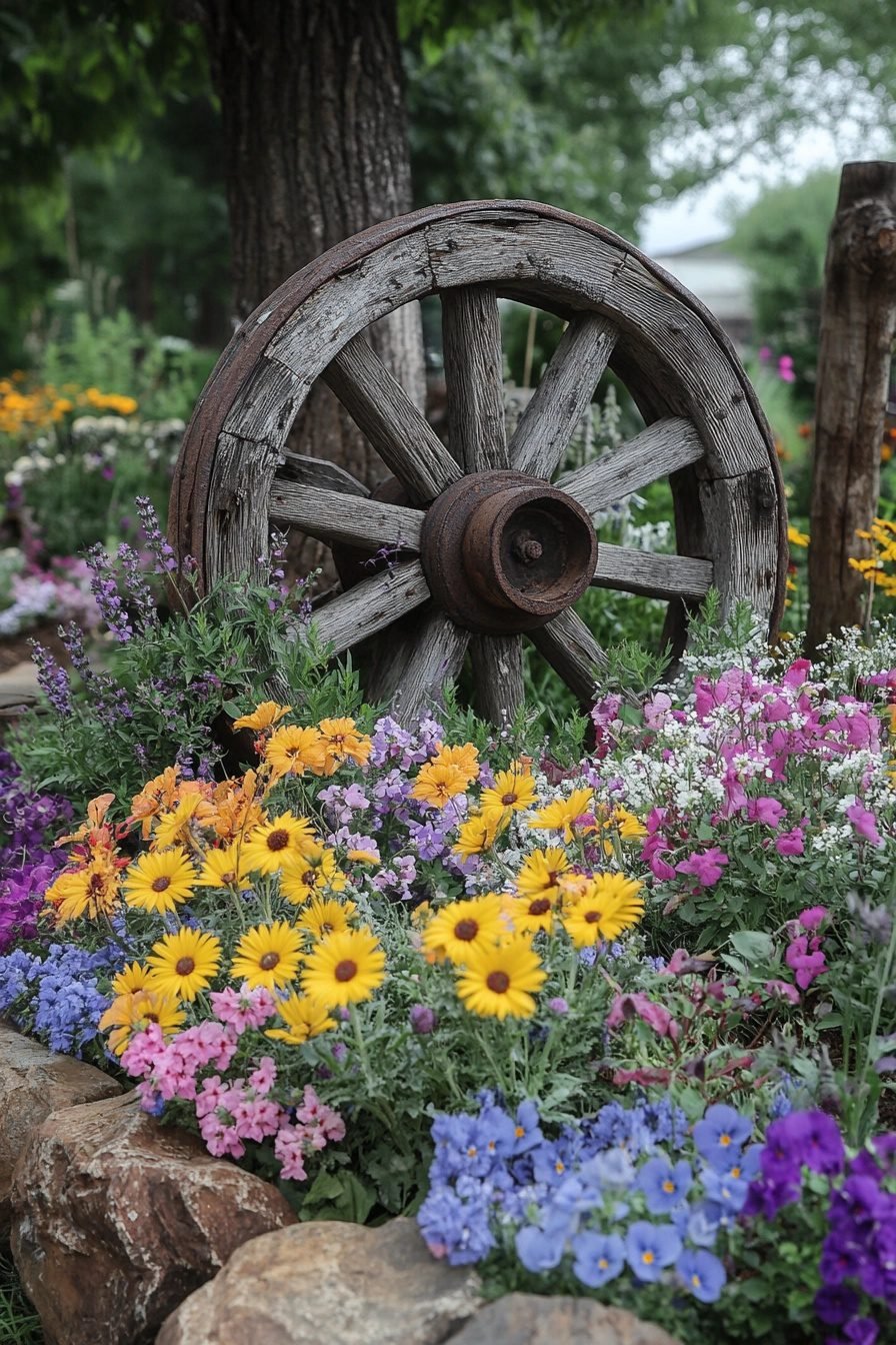 29 Vintage Garden Decor Ideas To Transform Your Yard With Retro Flair ...