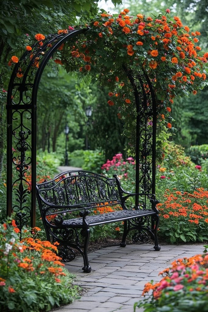 Antique Wrought Iron Features