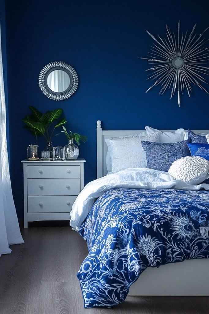Blue Eclipse Bedroom