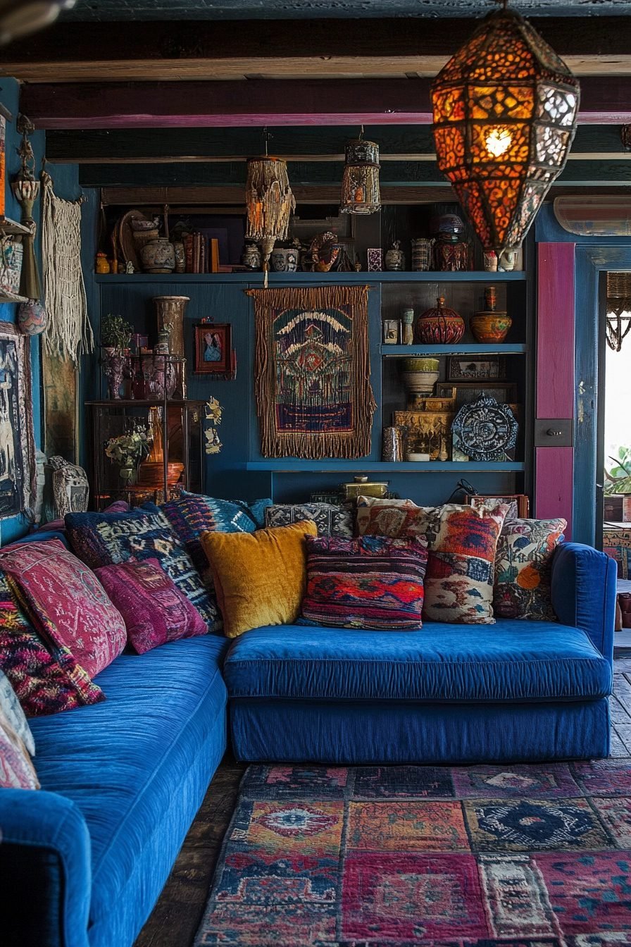 29 Blue Couch Living Room Ideas For A Calm And Sophisticated Vibe ...