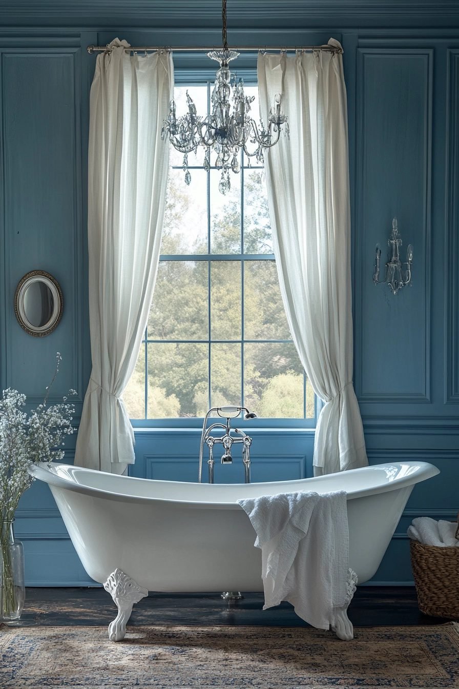 29 Blue Bathroom Decor Ideas For A Fresh And Modern Look - Courtneys World