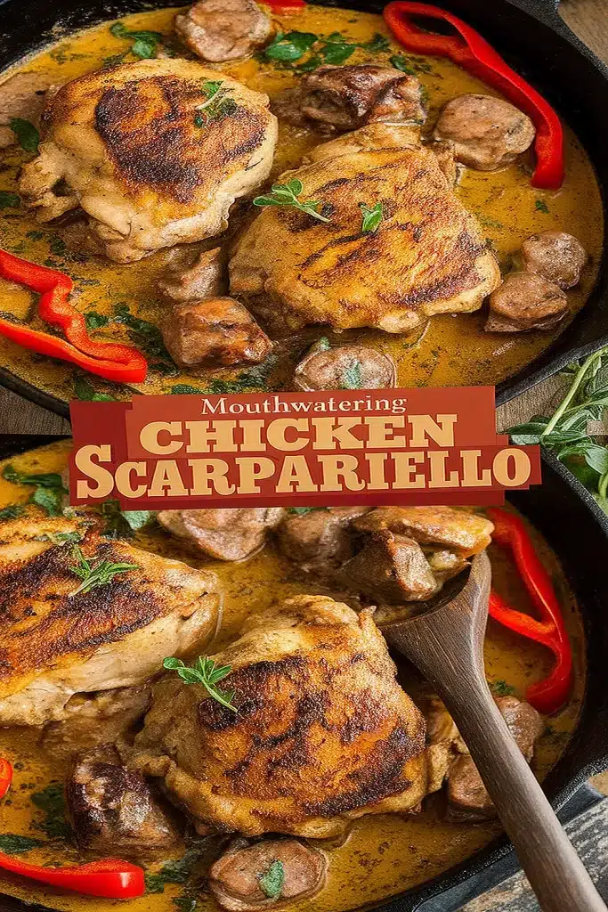 Savor the Zest: My Chicken Scarpariello Recipe 1 Chicken Scarpariello