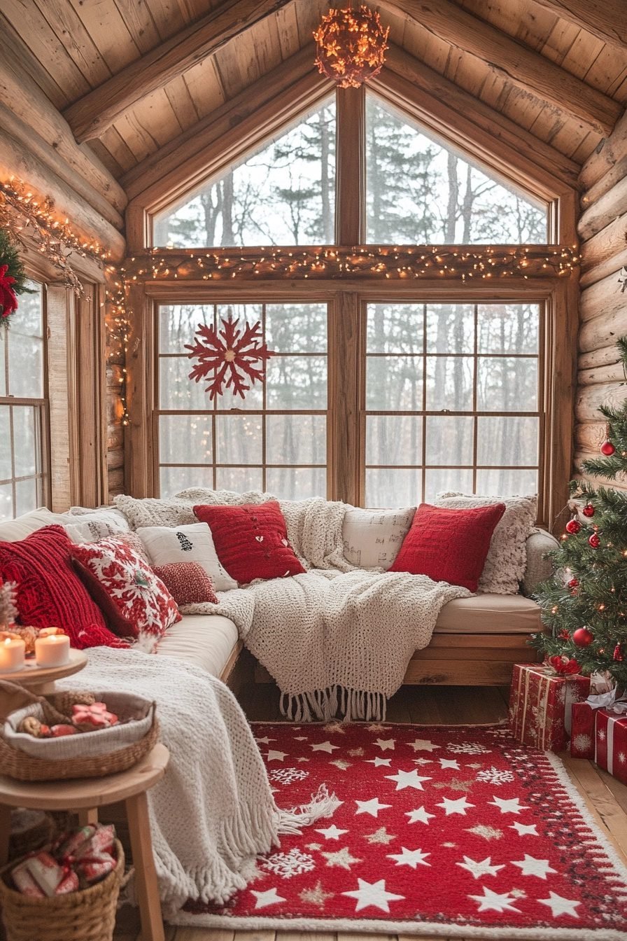 29 Little Cabin Christmas Ideas To Bring Rustic Charm To Your Holidays ...