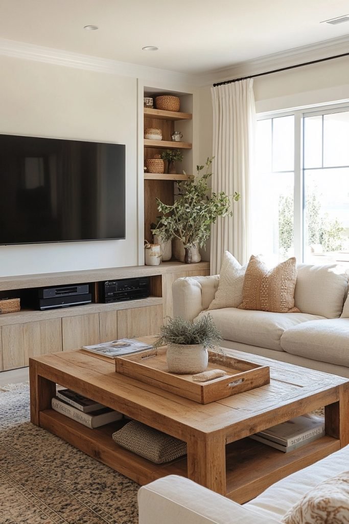 Japandi-Style Family Room