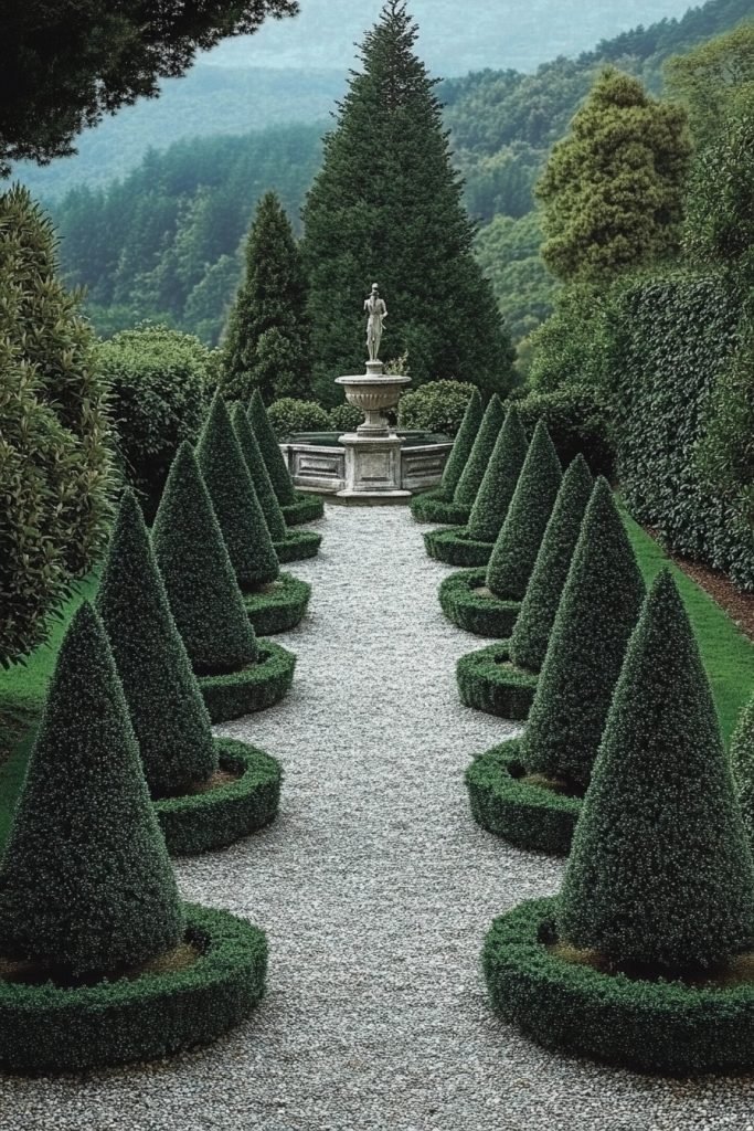 Renaissance Revival Topiaries