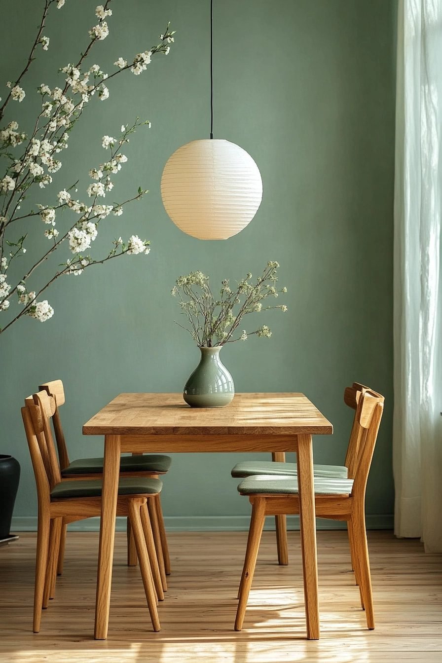 29 Sage Green Dining Room Ideas To Bring A Refreshing Touch To Your ...