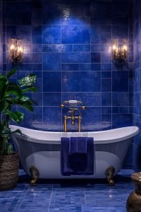 29 Blue Bathroom Decor Ideas For A Fresh And Modern Look - Courtneys World