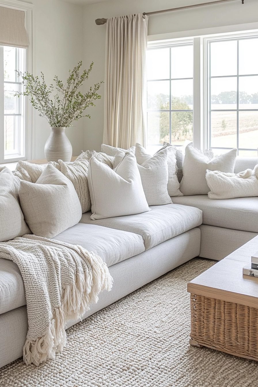 29 Grey Sofa Living Room Ideas To Pair With Bold Accents - Courtneys World