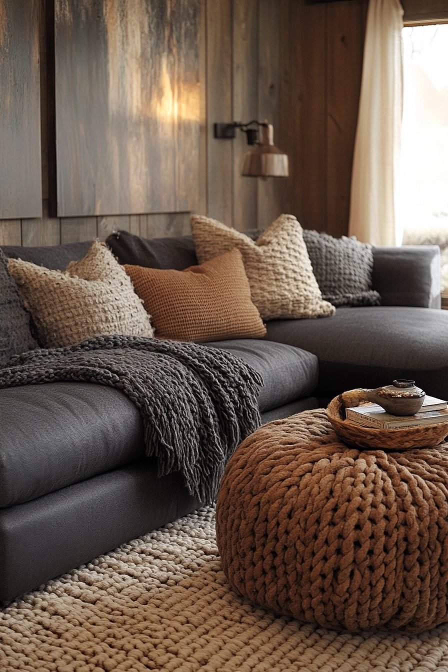 29 Grey Sofa Living Room Ideas To Pair With Bold Accents - Courtneys World
