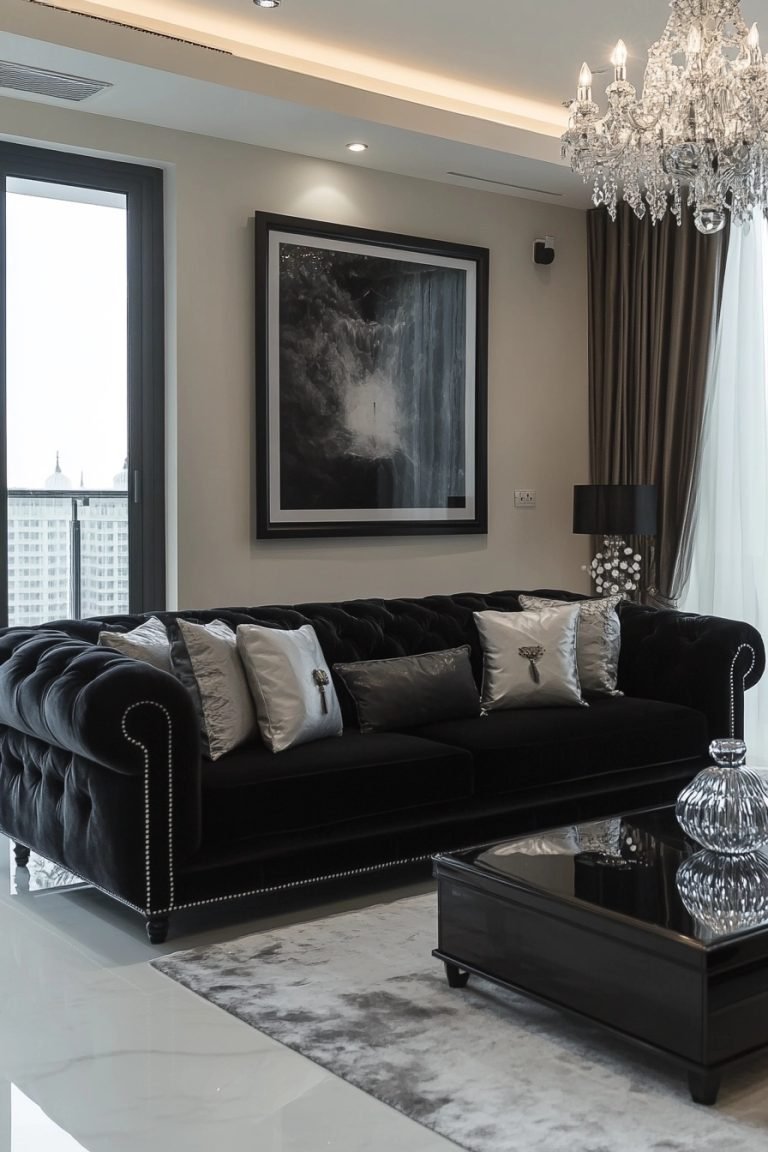Fresh Look at 29 Black And White Living Room Ideas For A Chic