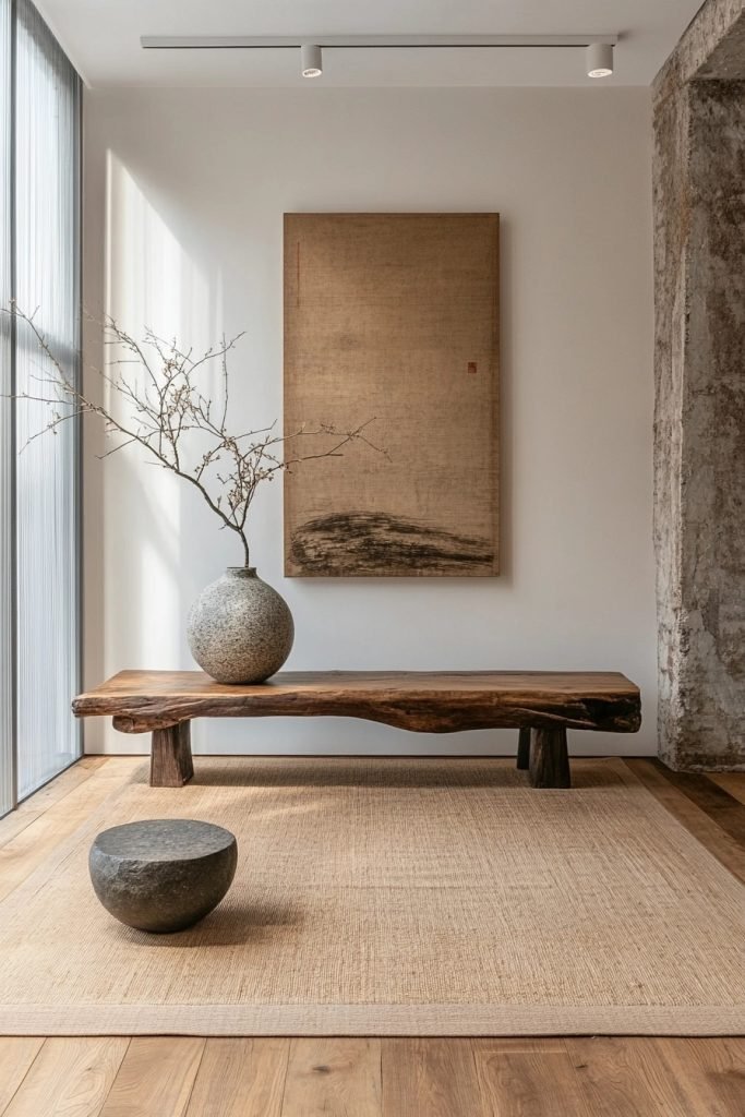 Zen-Inspired Entryway