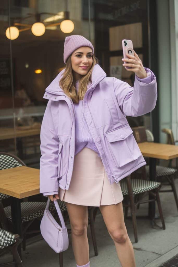 Cropped Knit Sweater Outfit