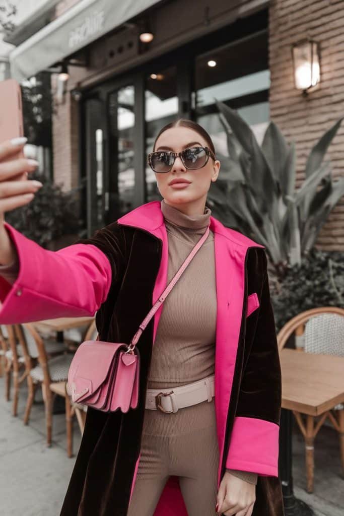 Cropped Knit Sweater Outfit