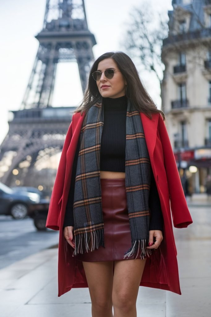 Cropped Knit Sweater Outfit