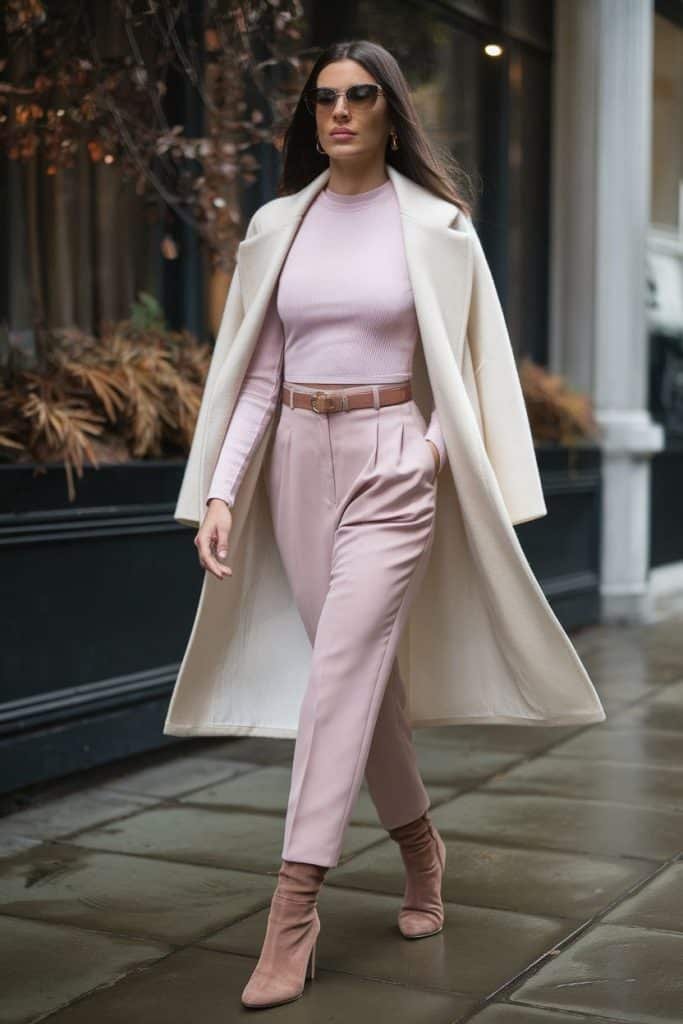 Cropped Knit Sweater Outfit