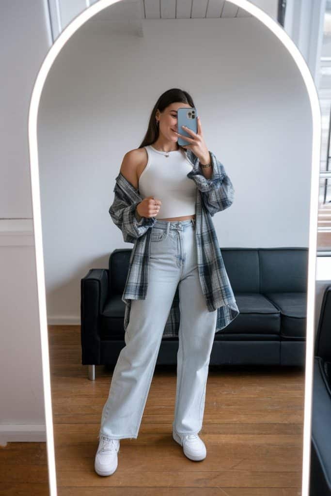 outfit inspo casual jeans