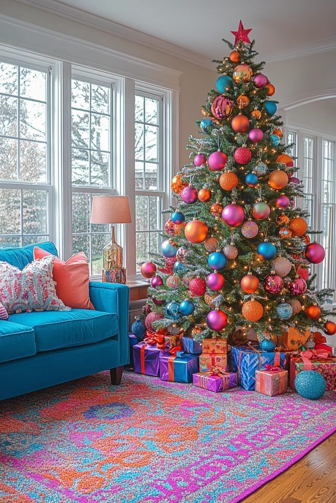 Bright and Bold Christmas Accents