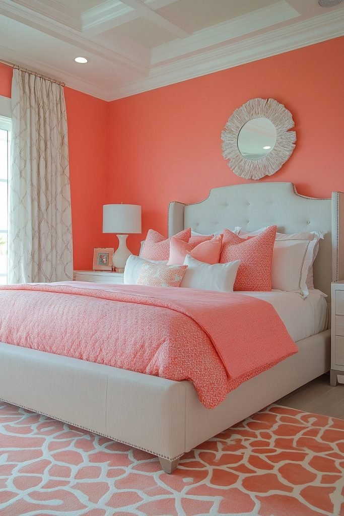 Coral Charm Bedroom