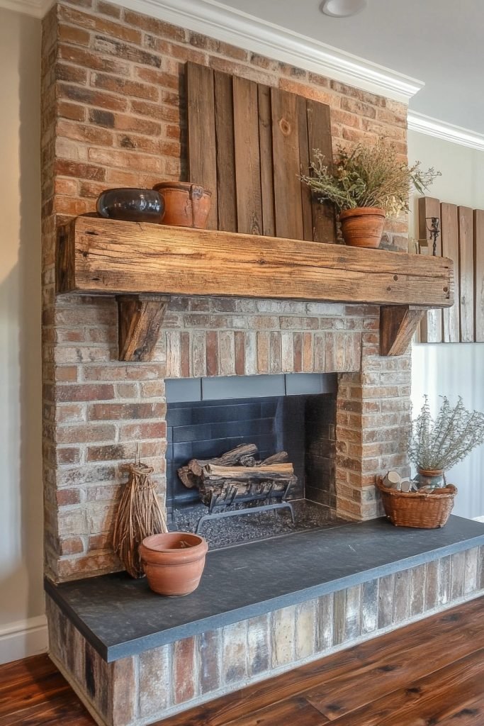 Country Cottage Fireplace