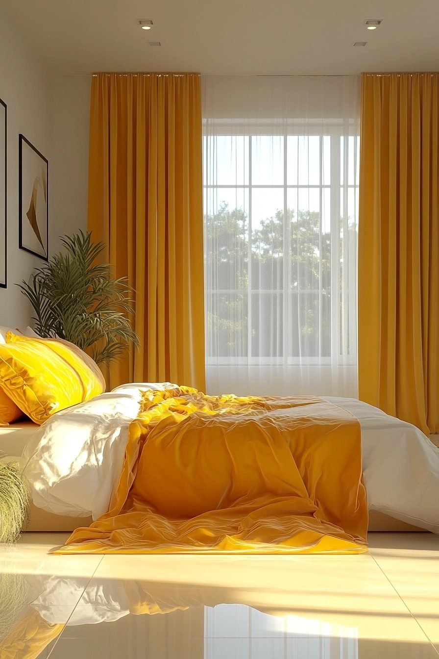 29 Colorful Minimalist Bedroom Ideas To Brighten Your Space - Courtneys ...