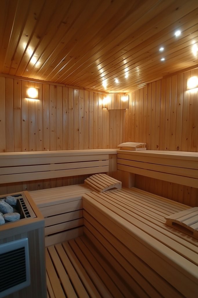 Minimalist Modern Sauna